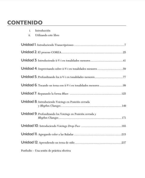 Fundamentos del Jazz Piano: Libro 2 (Español) - Image 2